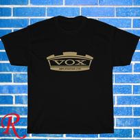 VOX Amplifiers Logo Black/Grey/Navy/White Size S-5XL Unisex T-Shirt L