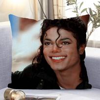 Michael Jackson Individualizuota pagalvės dulkių užvalkalas Miegamojo Vaikų vakarėlio dekoracija Pagalvės užvalkalas Gimtadienio Vaikų dovana 16x16Inch