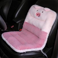 Plaušinė automobilio sėdynės pagalvėlė su juosmens atrama - Visasezoninė, neslystanti, integruoto dizaino rudeniui ir žiemai Front Row: 80x45cm