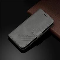 Dėklas On For Motorola Moto G8 G7 Power G6 E6 Plus Z4 Play Dėklas Piniginė Magnetinis Odinis Dangtelis G8Plus G6Plus 2018 Apverčiamas Telefonas Coque For Moto Z4 pilka spalva