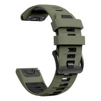 Official Watch Strap 22/26mm For Garmin Fenix E 8 7 7X 6X 6 5plus /Quatix 8 7X Silicone Band For Instinct 3/970 965 745 Bracelet 1PCS QuickFit 22mm