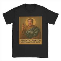 Vyriški Moteriški Jeremy Clarkson Ūkio Marškinėliai Medvilniniai Drabužiai Unikalūs Trumpomis Rankovėmis Apvalia Kaklo Marškinėliai Šventiniai Marškinėliai S