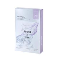 Mediheal Derma Synergy Wrapping Mask 10-Pack  Retinol & LHA for Pore Care & Firming