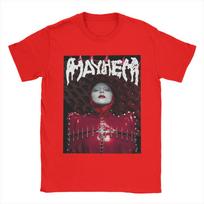 Lady Gaga Mayhem Abracadabra  T Shirt Men Women 100% Cotton Creative T-Shirt O Neck Lady in Red  Tees Short Sleeve Tops Classic S