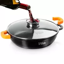Gili granitinė keptuvė su dangčiu Terruna Aroma 32 cm, 4,7 l