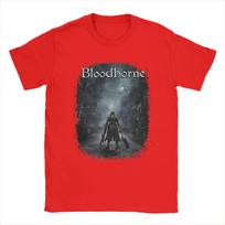 Men's T-Shirts Bloodborne Dark Souls Novelty 100% Cotton Tee Shirt Short Sleeve  T Shirt Round Collar Clothes Big Size S