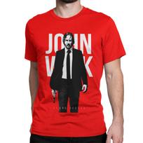 Vintažiniai John Wick Filmo Marškinėliai Vyrams Moterims Apvalia Kaklo Grynos Medvilnės Marškinėliai Trumpomis Rankovėmis 4XL 5XL Viršutiniai Drabužiai S