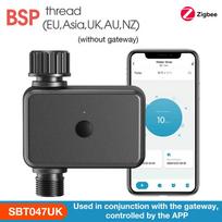 Zigbee/WiFi Išmanusis vandens laikmatis 1 zona Programuojamas laistymo valdiklis Sodo žarnos čiaupo laikmatis Automatinė laistymo sistema