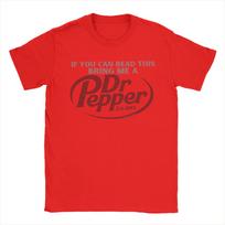 Vintažiniai marškinėliai Dr Pepper Raidė Įkurtas 1885 m. Medvilniniai marškinėliai Naujoviški marškinėliai vyrams Vasaros Y2K Atsitiktiniai trumparankoviai viršutiniai drabužiai S