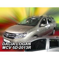 HEKO Priekiniai stiklai / langų deflektoriai 4gb. DACIA LOGAN MCV 2013+