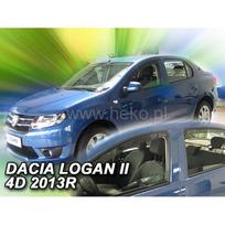 HEKO Priekiniai stiklai / langų deflektoriai 4gb. DACIA LOGAN (2013-2020)