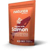 NATUREA Chicken with Salmon konservai šunims su vištiena ir lašiša 300g