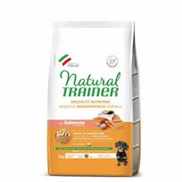 Trainer Sensitive Adult Mini No Gluten SALMON sausas maistas šunims (Lašiša) - Produkto Svoris 2kg