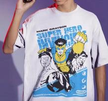 Neįveikiamas Markas Vyriški T-shirt Superherojus Neįveikiamas Džemperis Komiksų Gerbėjas Dovana Neįveikiamas Gerbėjas T-shirt Harajuku Moteriški Drabužiai S