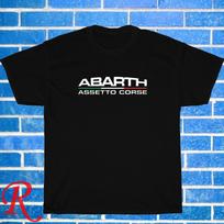 Nauja!  Abarth Assetto Corse Racing Juoda  Pilka  Tamsiai mėlyna  Balta Dydis S-5XL Unisex Marškinėliai S