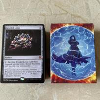 Naujos 107 vnt. mėlynos „Magic The Gathering“ kortos MTG proxy kortelėms 1 box-107 pcs
