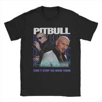 Naujiena Pitbulis Raperis Ponas. Visame pasaulyje Marškinėliai Vyrams Apvalia Kaklo Grynos Medvilnės Marškinėliai Trumpomis Rankovėmis T-shirt Didelio Dydžio Viršutiniai Drabužiai S