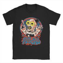 Men's Cute but Psycho Terrifier T Shirt  Pure Cotton Tops Funny Short Sleeve Crew Neck Tee Shirt Plus Size T-Shirts S