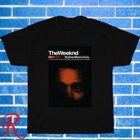 The Weeknd Mano brangioji melancholija Logotipas Juoda Pilka Dydis S-3XL Unisex Marškinėliai M