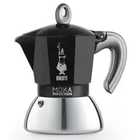 Espresso kavinukas Bialetti Moka Induction, 2 puod., juodas