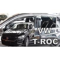 HEKO Priekiniai stiklai / langų deflektoriai 4gb. VOLKSWAGEN T-ROC 5d (2017-2025)
