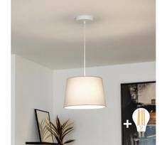 Brilagi - Pakabinama LED liustra CERIA 1xE27/40W/230V, skersmuo 30 cm, pilka