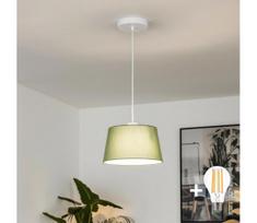 Brilagi - LED pakabinamas šviestuvas ant laido CERIA 1xE27/40W/230V, skersmuo 25 cm, žalias