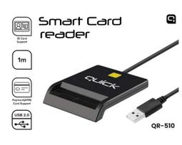 Greitas QR-510 išmaniojo asmens tapatybės kortelių skaitytuvas su USB