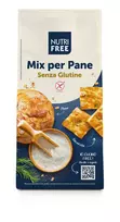NUTRIFREE MIX PER PANE - miltų mišinys duonai be glitimo, 1kg