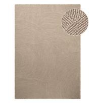 Rankų darbo smėlio spalvos iš vilnos kilimas 160x230 cm Calmio – Hanse Home
