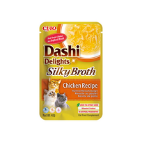 Ciao Dashi Delights šilkinis vištienos sultinys katėms, 40 g