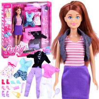 Anlily lėlė su drabužiais ir aksesuarais ZA2457