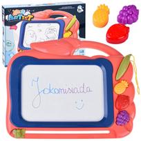 Spalvinga piešimo lenta su antspaudėliais