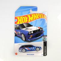 Hot Wheels Mainline Modeliukas BMW M3 Wagon Blue E30 Long Card
