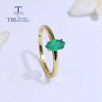 Natūralus paprastas brangakmenio žiedas mq 4*8mm granatas dangaus topazas ametistas žalias agatas 18k auksas virš 925 sterlingų sidabro puikūs papuošalai us ring size 5# žalia