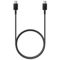 Mob. telefono kabelis Samsung USB-C - USB-C, 3A, 1m, juodas