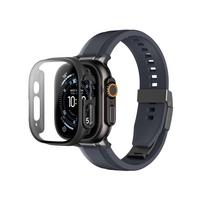 AmazingThing Radix Glass Screen Protector with Case for Apple Watch UItra 3 49mm - Black