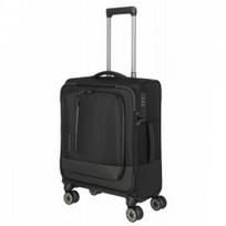 Mažas medžiaginis lagaminas Travelite Crosslite 5.0 M-4w Juodas