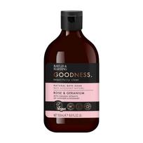 BAYLIS & HARDING GOODNESS ROSE & GERANIUM vonios skystis, 500 ml