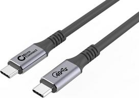 Kabel USB MicroConnect USB-C - USB-C 2 m Black (USB4CC2) | USB4CC2 | 5704174978176