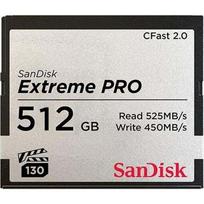 Card Card 512GB Sandisk Extreme PRO CFast CompactFlash Speicherkarte 525MB/s | SDCFSP-512G-G46D | 0619659150822