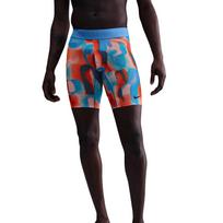 Nike Pro Dri-Fit SS25 Madingi Patogūs Universalūs Švelnūs Laisvalaikio Šortai Vyriški Šortai Mėlyni Oranžiniai HQ0223-664 L