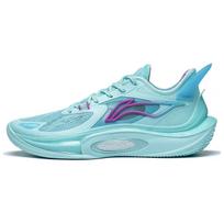 Li Ning Sonic 11 V2 Shock Absorption Non-Slip Low-Top Basketball Shoes Men sneakers Island-Blue ABAT045-3 46⅓