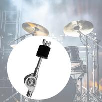 Cymbal Arm Stand Holder Metal Boom Replacement for Various Drums Attachment Professional Adjustable white