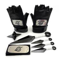 Anime Cosplay Animacinių filmų Kakashi Pirštinės Kunai Plastikinės PVC Shuriken Props Priedai