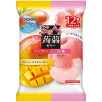 Orihiro Plundry Purun Konnyaku Jelly Mango + White Peach 20g X 12 pieces Other (check locks, tongue cleaners, etc.) Other (check locks, tongue cleaner 1
