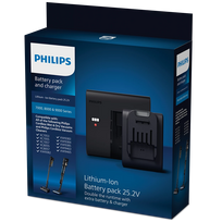 Akumuliatorius 25,2 V ir įkroviklis PHILIPS XV1797/01
