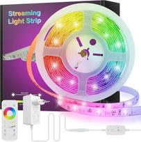 RGB LED juosta su nuotolinio valdymo pultu Mordx, 5 m