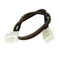 AABCOOLING C3 - Kompiuterio ventiliatoriaus maitinimo laidas su 3 Pin kontaktų jungtimi, 30 cm ilgintuvas