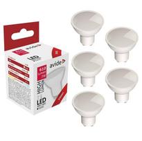 LED lemputė Avide, 7W GU10 3000K 5vnt